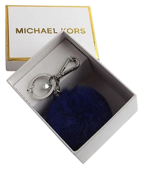 keychain michael kors|michael kors fox fur keychain.